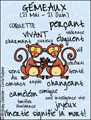 horoscope, gmeaux, astrologie, zodiaque, toiles