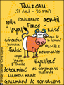 zodiaque, Taureau, horoscope, astrologie, signe
